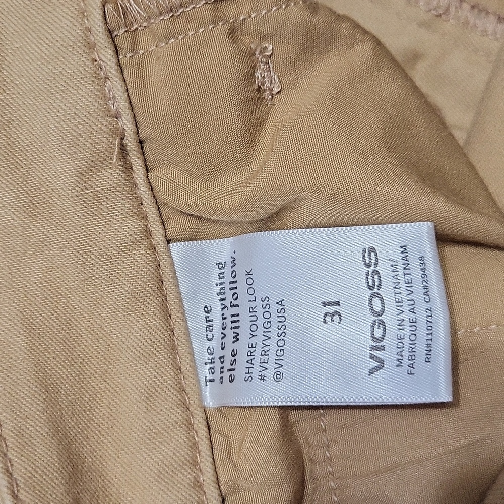 Vigoss Women's Khaki Chinos - Picture 10 of 10